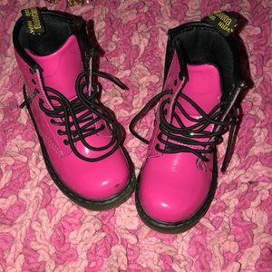 Pink Dr Marten Boots